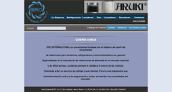 Desktop Screenshot of eroint.com.mx